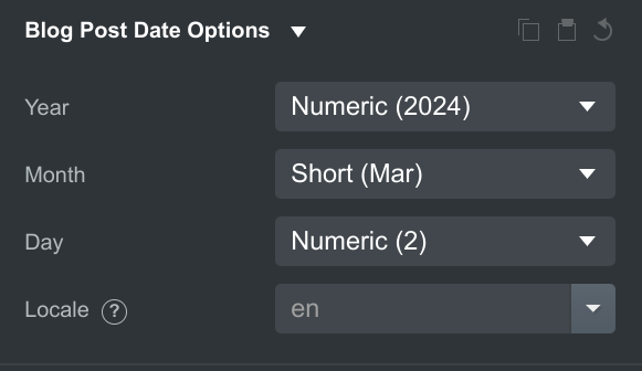Blog Post Date
